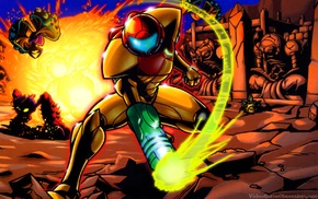 Samus Aran, Metroid