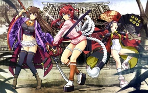 Tokugawa Sen, Yagyuu Juubei, Hyakka Ryouran Samurai Girls, Sanada Yukimura