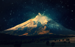 night, mountain