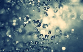 drops, photo, water, macro