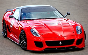 red, Ferrari, supercar, cars, sportcar