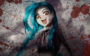 anime, League of Legends, Jinx League of Legends