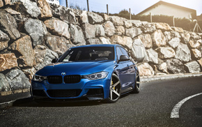 cars, road, supercar, stones, blue