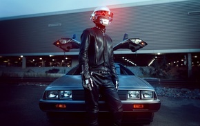 robot, car, Daft Punk