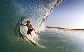 wave, surfing