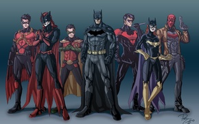 Batwoman, Red Hood, Red Robin, Robin character, Batman, Nightwing