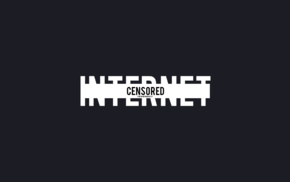 internet, minimalism, censored