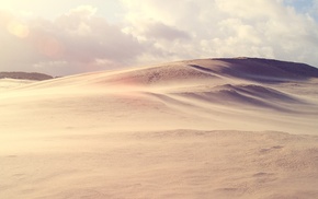 desert, landscape, dune
