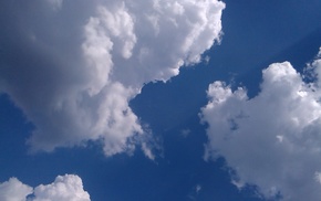 stunner, rays, clouds, sky