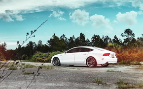 photo, Audi, cars, white, supercar