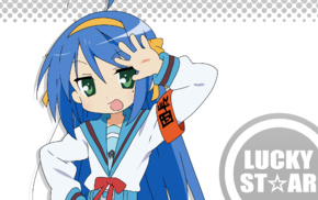 anime girls, Izumi Konata, Lucky Star