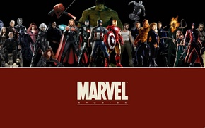 Cyclops, Nick Fury, Nightcrawler, Jean Grey, Captain America, Invisible Woman