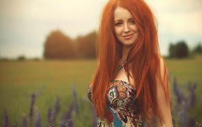redhead, girl