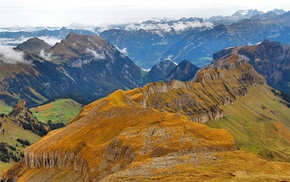 mountain, nature