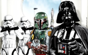 Boba Fett, Darth Vader, Star Wars