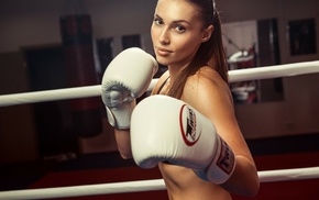 sports, girl, brunette