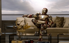 couch, Iron Man 3, Iron Man