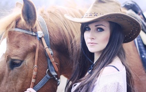 cowgirl, girl