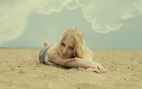 sand, photoshop, macro, girl, photo