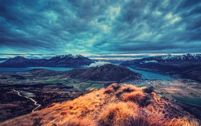 mountain, nature