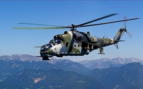 helicopters, mi 24 hind
