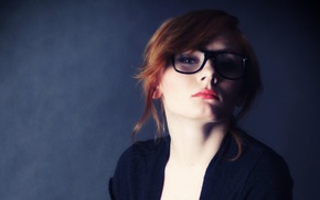 girl, redhead
