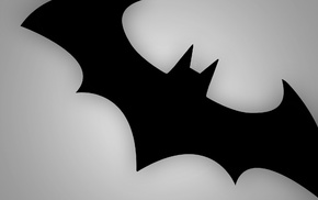 logo, simple background, Batman