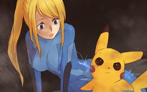 Samus Aran, Pikachu, anime
