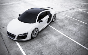 cars, Audi, white