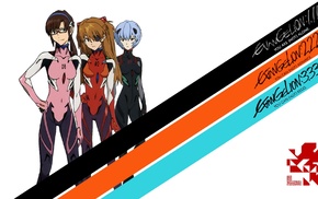 Makinami Mari Illustrious, Asuka Langley Soryu, Neon Genesis Evangelion, Ayanami Rei