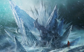 ice, fantasy art