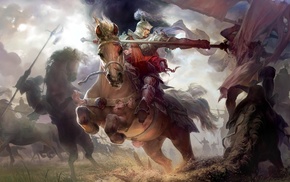 fantasy art, horse