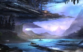 space, fantasy art