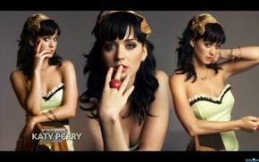 bare shoulders, girl, Katy Perry, singer