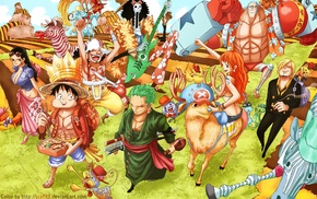 Franky, Monkey D. Luffy, Sanji, Roronoa Zoro, One Piece, Usopp