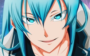 blue hair, Esdeath, blue eyes, Akame ga Kill