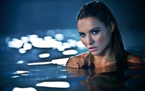 face, girl, brunette