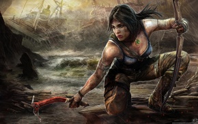 Archer, hair bows, Tomb Raider