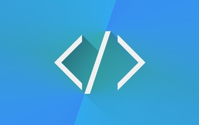 simplicity, HTML, programming, code, blue