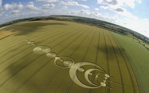 field, nature, crop circles