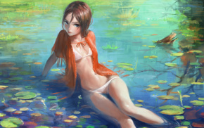 bikini, wet