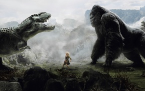 King Kong, T, Rex, Naomi Watts