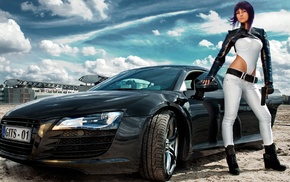 Ghost in the Shell, car, cosplay, model