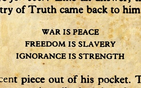 George Orwell, literature, 1984