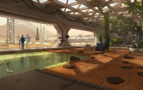 futuristic, artwork
