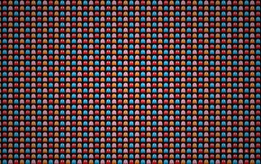 pixel art, Pac, Man, pattern, video games, pixels