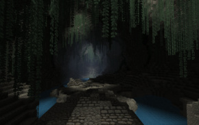 screenshots, cave, Minecraft