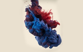 colorful, paint in water, Alberto Seveso