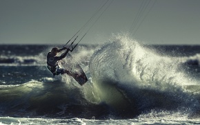 kite surfing, sports