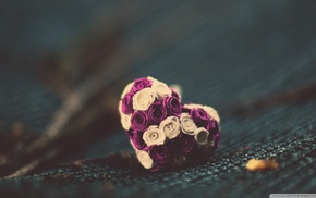 hearts, flowers